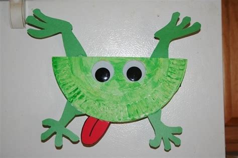 paper plate frog craft template google search frog crafts