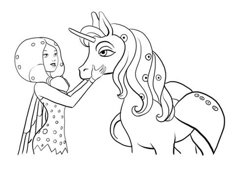 unicorn  girl coloring page unicorn coloring pages