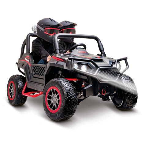 huffy torex utv electric  wheeler  side  side ultimate trail machine toy ebay