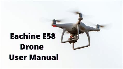 eachine  user manual drones pro