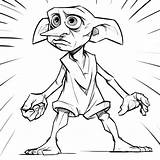 Dobby Sketch Graffiti Sketches Coloring Dailies Cohen Rysunki Characters Colorare Disegni Drucken Słodkie sketch template