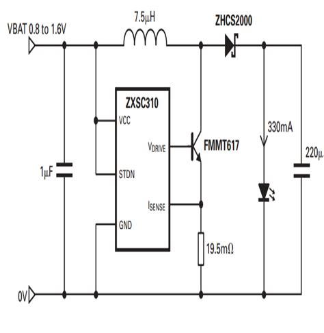 watt led driver circuit   single  cell