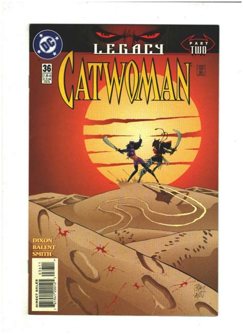 Catwoman 36 Vf 8 5 Dc Comics 1996 Jim Balent Legacy Pt2 Ra S Al Ghul