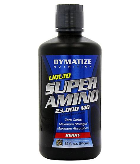 Dymatize Super Amino Liquid Berry 32 Fl Oz Berry Flavor Buy