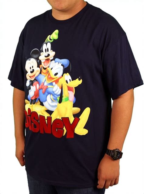 mickey mouse donald goofy pluto disney t shirt blue 3x new disneyland 3x