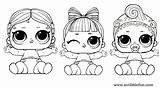Lol Coloring Pages Surprise Dolls Doll Printable Baby Suprise Print Series Lil Big sketch template