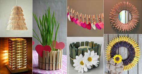diy creative clothespin crafts   impress