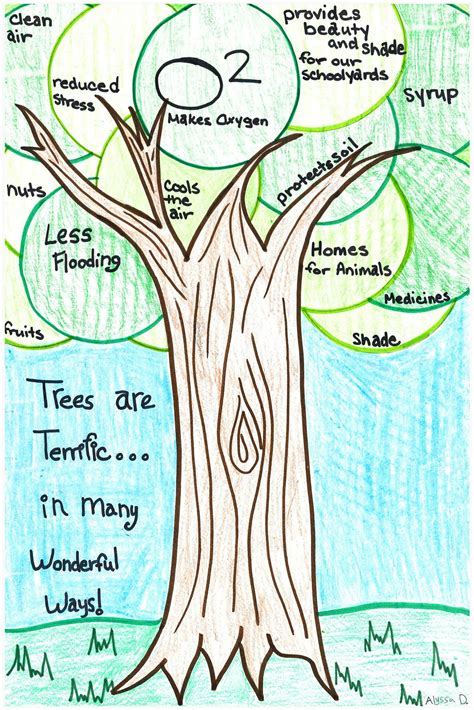 arbor day poster contest delaware trees