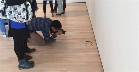is it art eyeglasses on museum floor began as teenagers prank the new york times