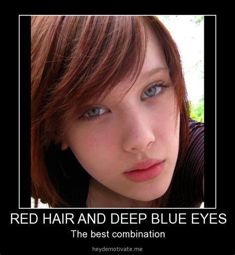 red hair and deep blue eyes barnorama