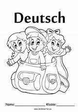 Deckblatt Deutsch Deckblaetter sketch template
