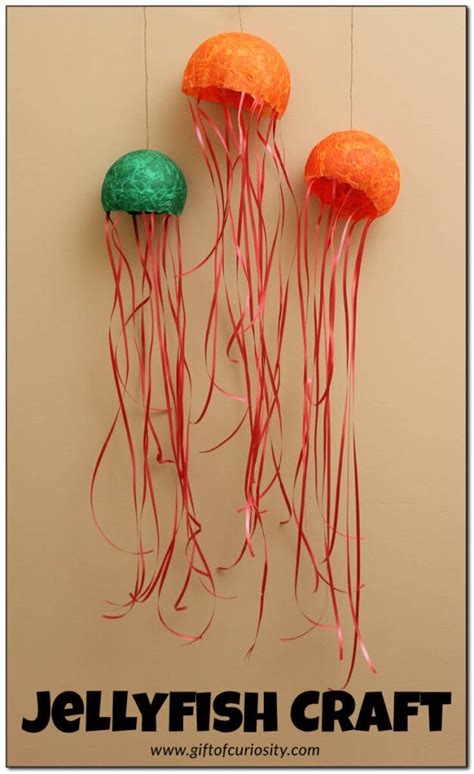 jellyfish craft  kids gift  curiosity