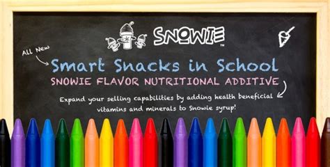 Smart Snacks In Schools Snowie