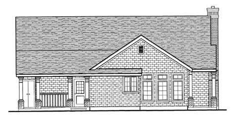 house plan  narrow lot style   sq ft  bed  bath