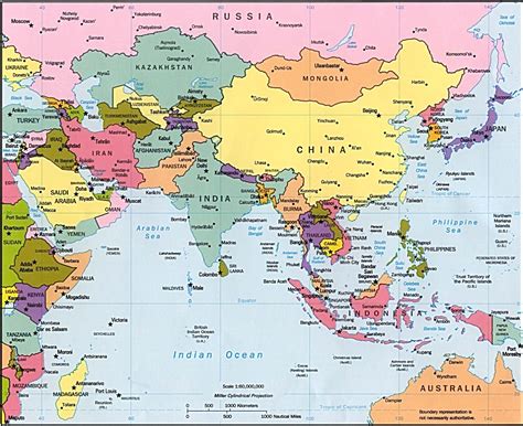 europa und asien karte