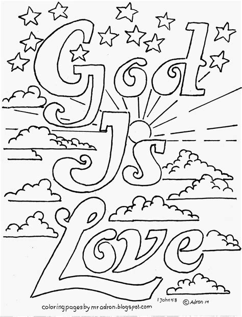 coloring pages  kids   adron god  love printable  kids