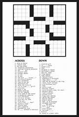 Puzzles Crossword Printablee sketch template