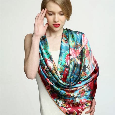 winter clothes  lady silk scarves shawls   season