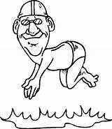 Coloring Pages Swimming Cartoon Swim Cartoons Clipart Funny Cliparts Library Comments Popular Coloringhome Favorites Add sketch template