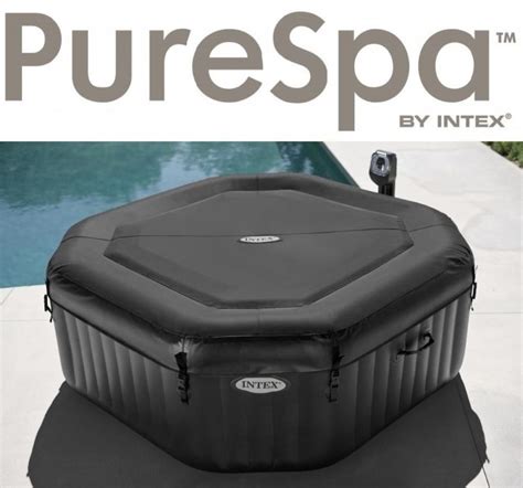 Intex Purespa Jet And Bubble Deluxe 6 Person Octagonal Inflatable