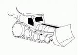 Coloring Pages Bulldozer Popular sketch template