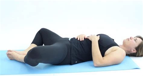 reclined cobblers pose yoga  cyclists