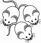 Mice Vector Clipground sketch template
