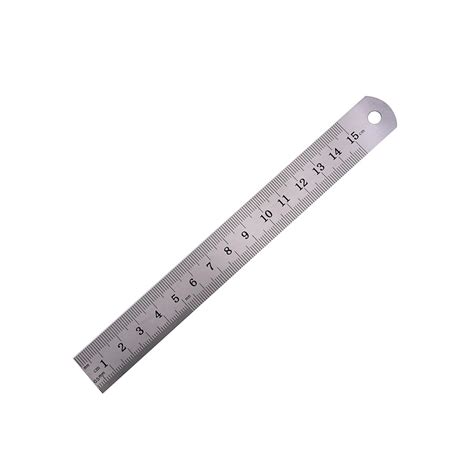 pc stainless steel metric rule precision double sided measuring tool cm metal ruler hot sale