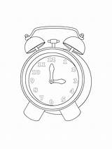 Coloring Pages Clock Wrist Template Print sketch template