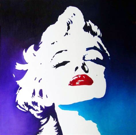 Marilyn Monroe Pop Art Marvin Razo Reyes
