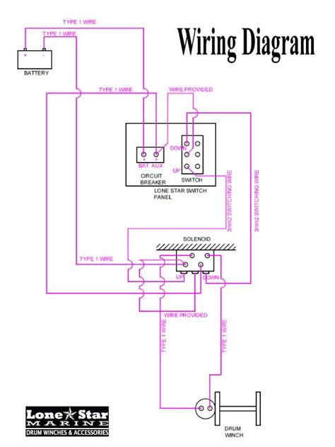 warn winch wiring diagram solenoid
