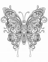 Butterfly Coloring Adult Pages Adults Print Kids Mandala Colouring Animal Flower Printable Butterflies Sheets Book Books Detailed Bestcoloringpagesforkids Inspirational Flowers sketch template