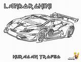 Lamborghini Elegant Huracan sketch template