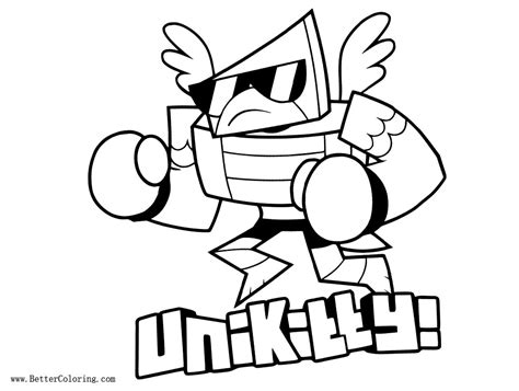 unikitty coloring pages hawkodile  printable coloring pages