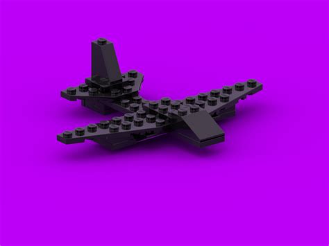 lego moc mini plane  lcg alfa rebrickable build  lego