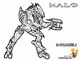 Coloring Halo Pages Fierce Xbox sketch template