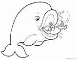 Jonah Whale Coloring Drawing Pages Cartoon Printable Activities Kids Color Template sketch template