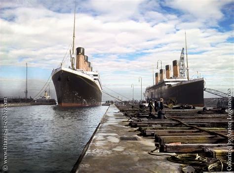 pictures   titanic  amazing color brings doomed ship  life part