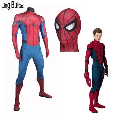 buy ling bultez high quality  spiderman costume