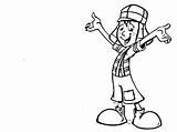 Chavo Coloring Pages El Book Printables Crafts Color Sheets Kids Puzzle Remember Only Find Will sketch template