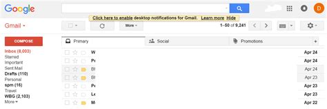 gmail shows  email categorized  inbox   mail    inbox web applications