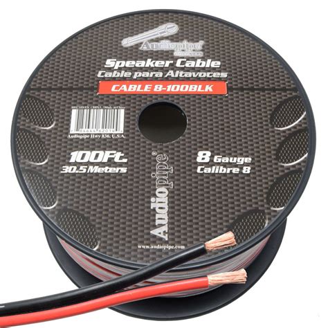 gauge speaker wire  ft redblack car audio home subwoofer amplifier cable