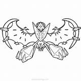 Necrozma Wings Eternatus Melmetal Xcolorings Realarpmbq 92k sketch template