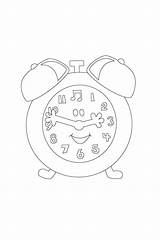 Tickety Coloring Tock Pages Clock Clues Blues Clocks Nick Jr Showing Time Printable Coloringpagesonly Drawing Color sketch template