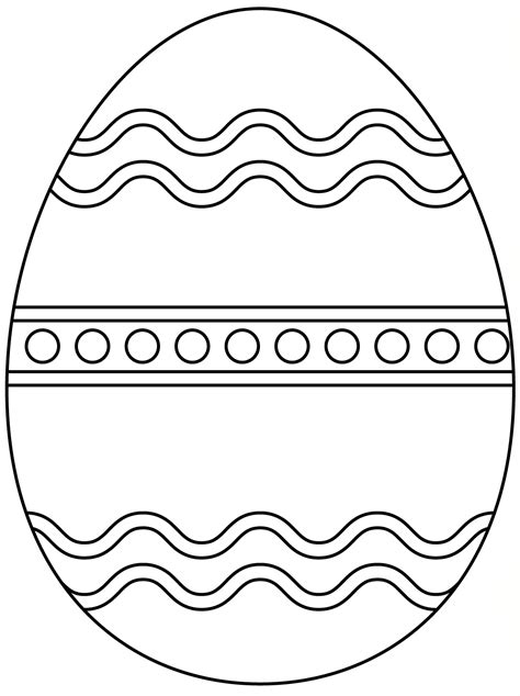 pattern  easter egg coloring page  coloring pages