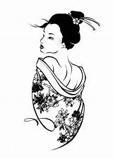 Geisha Wap Fetty Chinese Preety Netart sketch template