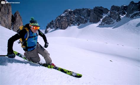 telemark skiing sport conrad
