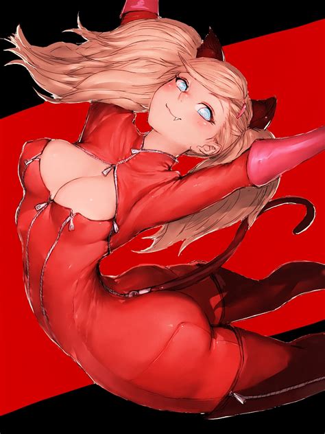 fumio rsqkr takamaki anne persona persona 5 10s 1girl 3