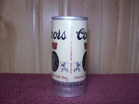Coors Banquet Beer Can Adolph Coors Co Golden Co Punch Top