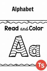 Alphabet Reading Coloring Teachersherpa Packet Includes Great sketch template
